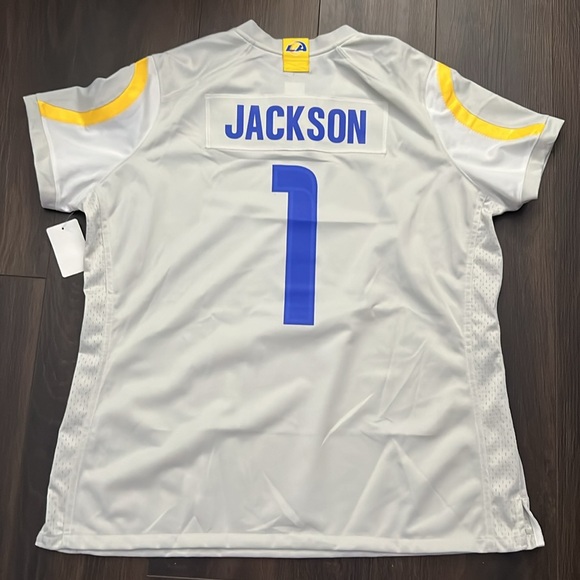 Nike Women’s NFL On Field Apparel Los Angeles Rams Jackson “1” Jersey, Sz: XXL - Picture 6 of 8